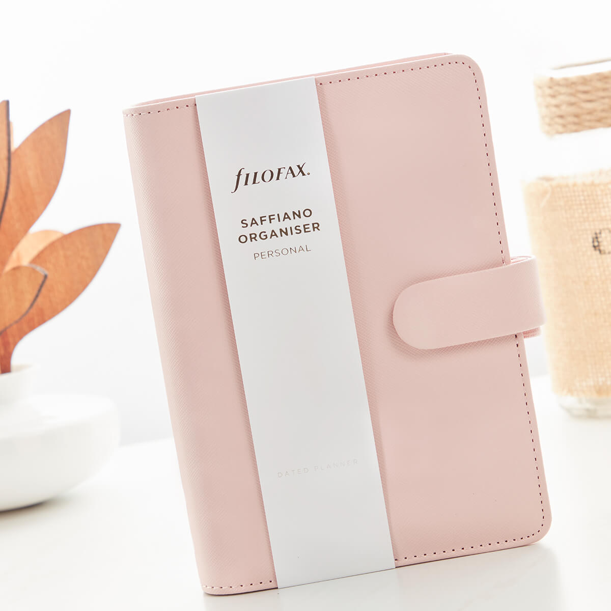 Personalised Filofax 2024 Organiser Cognac