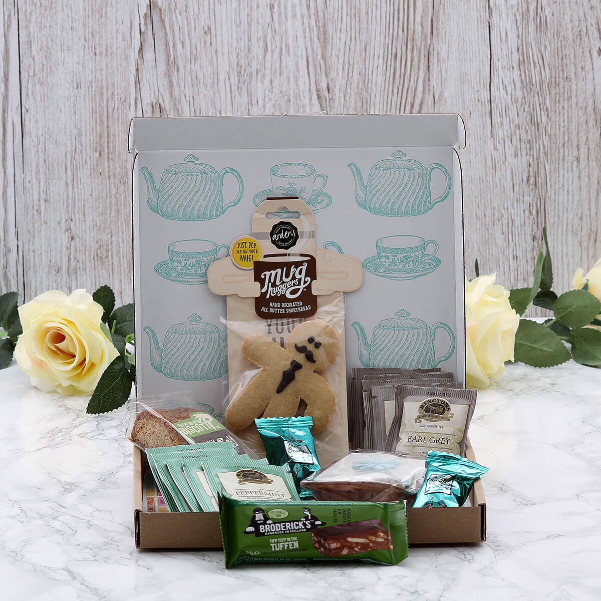 Personalised Afternoon Tea Hamper. Letterbox Gifts - Boutique Gifts