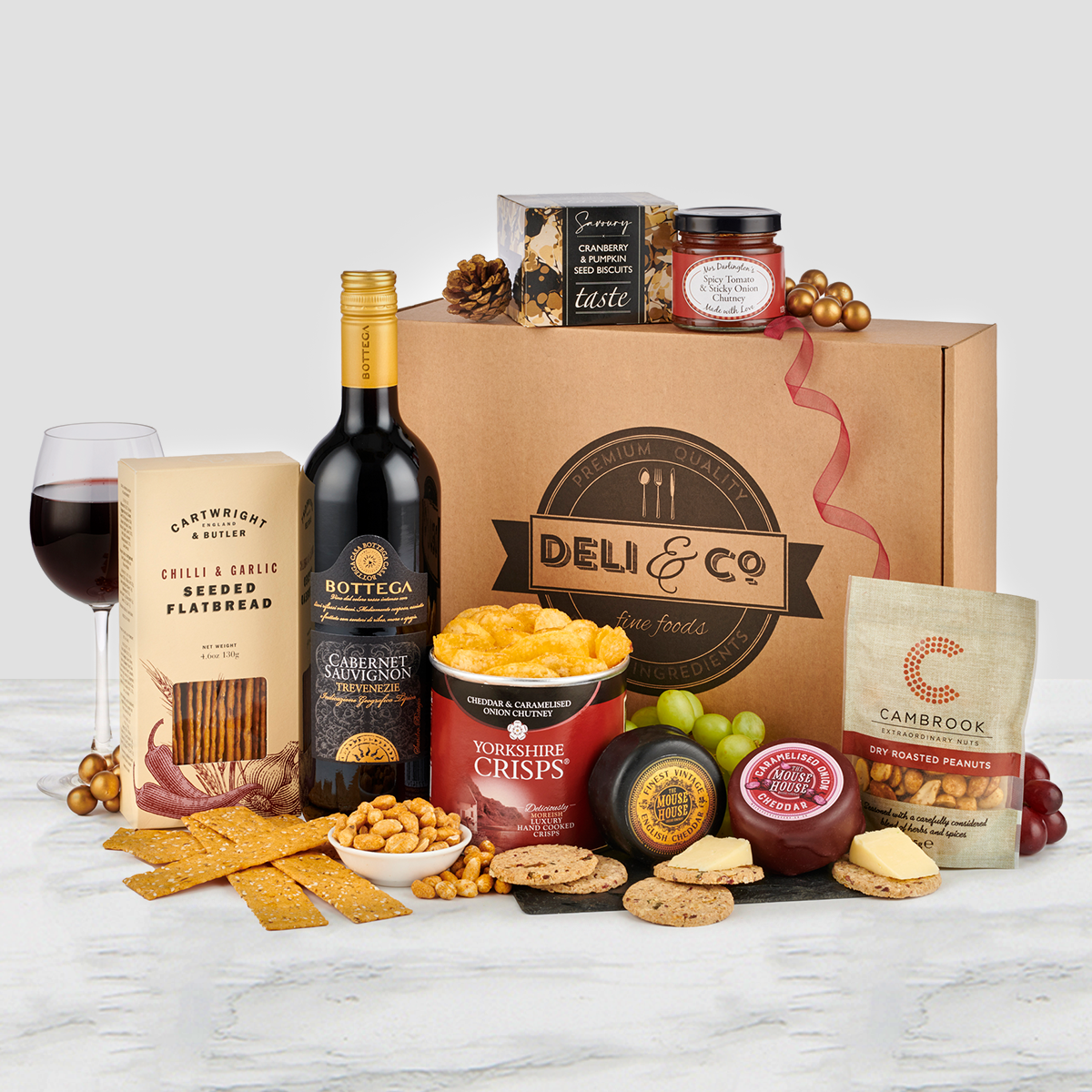 Personalised Wine and Cheese Hamper