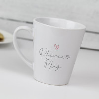 Personalised Latte Mug