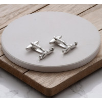 personalised Moustache Cufflinks Gift Set